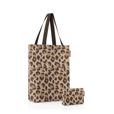 Afbeelding van reisenthel CityShopper set: onze stadstas en clutch worden gecombineerd in één set, perfect als cadeau op vakantie, Leo Macchiato