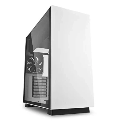 Afbeelding van Sharkoon PURE STEEL Towermodel uitgebreide ATX geen voeding wit USB/Audio