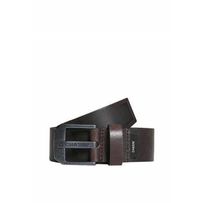 Afbeelding van CHASIN&#039; Mason Riem, Heren, Maat: 105, Dark brown