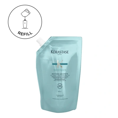 Afbeelding van KÉRASTASE Resistance BAIN Force Architecte Refill Pouch Shampoo, Maat: 500 ml,