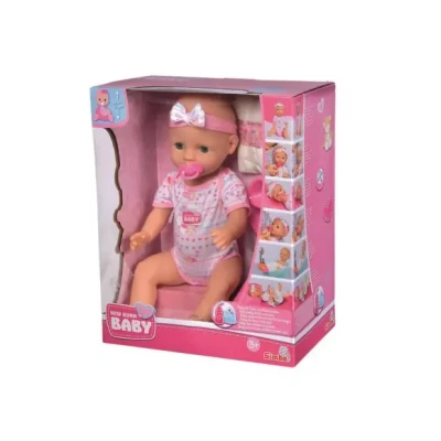 Afbeelding van Babypop met Accessoires Drinks Pee