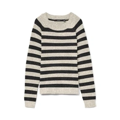 Image de VERO MODA VMDOFFY Pull en tricot pour femme, Bouleau 4, S