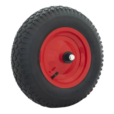 Afbeelding van Kruiwagenwiel 4.80/4.00 8 metalen velg