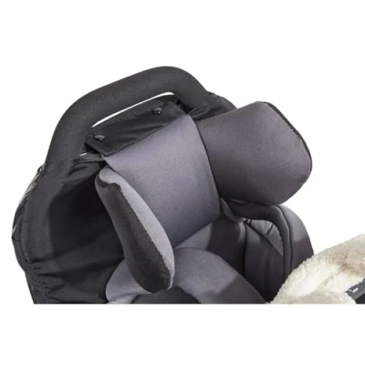 Afbeelding van Vaude Head Shuttle Hoofdsteun voor babydraagzak, uniseks, volwassenen, antraciet, FR: één maat (maat fabrikant: )