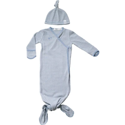 Afbeelding van Snoozebaby geboortecocon incl. muts Fresh Blue