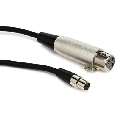 Afbeelding van Shure WA3104 4 polige micro voet adapterkabel (TA4F) naar XLR(F)