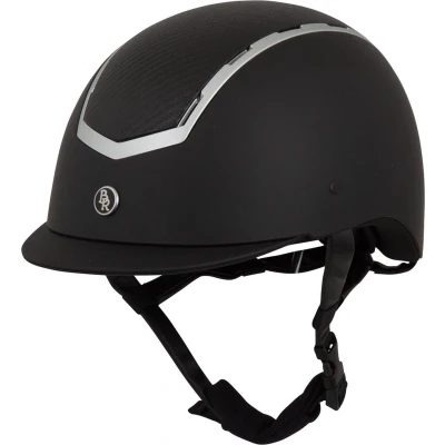 Afbeelding van BR Cap Sigma Painted met Carbon Top VG1 Zwart/Zilver 52/54