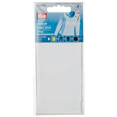 Image de Prym 12 x 45 cm coton feuille de réparation, blanc