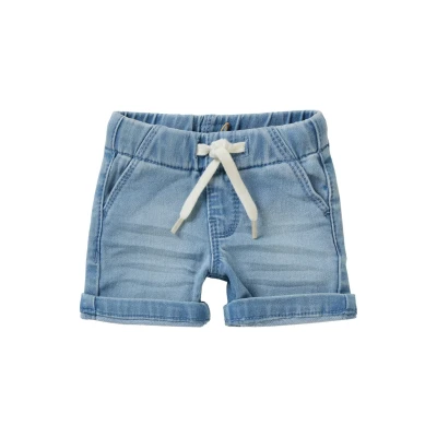 Afbeelding van Noppies Jeansshort voor kinderen, Maat: 68, Light blue wash