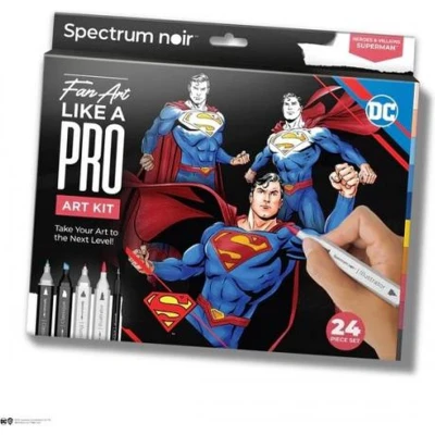 Afbeelding van Spectrum Noir Fan Art Like a Pro Kit Superman