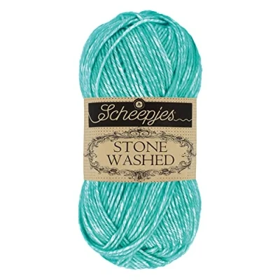 Afbeelding van Scheepjes Stone Washed 50 gr 824 Turquoise