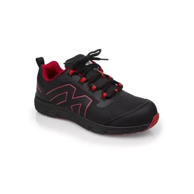 Afbeelding van Slipbuster Footwear BB421 Mesh veiligheidsschoenen, zwart.