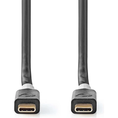 Afbeelding van USB C naar kabel 1 meter 3.2 (100% koper, Power Delivery, 100 W, Antraciet)