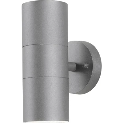 Afbeelding van Konstsmide Modena Wandspot twin XL 20cm 230V GU10 grijs