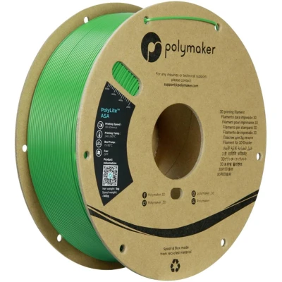 Afbeelding van Polymaker PolyLite ASA Filament Green 1,75mm 1KG