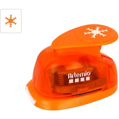 Afbeelding van Artemio medium pons sneeuwvlok 2,5 cm