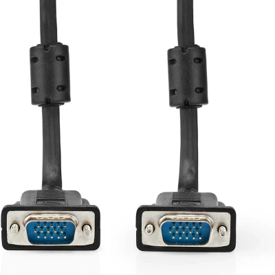Afbeelding van Nedis Ccgb59000Bk20 Vga Kabel Male 2,0 M Zwart