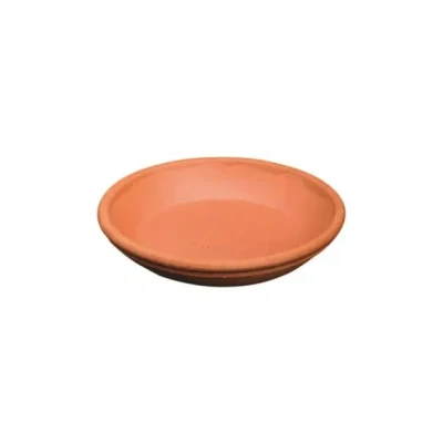 Afbeelding van Mega Collections Aardewerk Onderschotel Roodsteen Bloempotten 27.5 cm