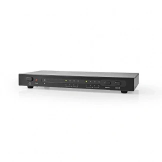 Afbeelding van HDMI matrix Nedis 4 naar 2 poorts (Afstandsbediening, 4K@30Hz, HDCP)