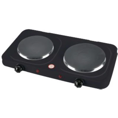 Afbeelding van Benson Kookplaat Dubbel 46 x 24 7 cm 1000/1500 Watt Zwart