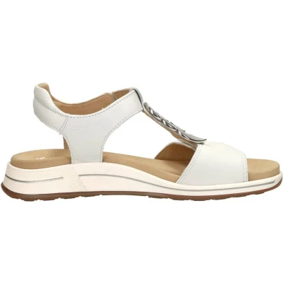 Afbeelding van Ara Osaka S Sandalen Plat wit Maat 43