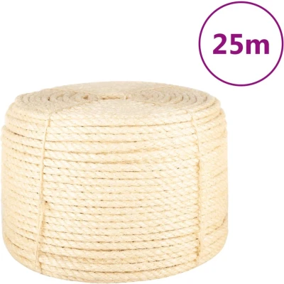 Afbeelding van Touw 12 mm 25 m 100% sisal