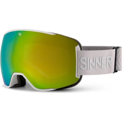 Afbeelding van Sinner SNOWFLAKE skibril Wit