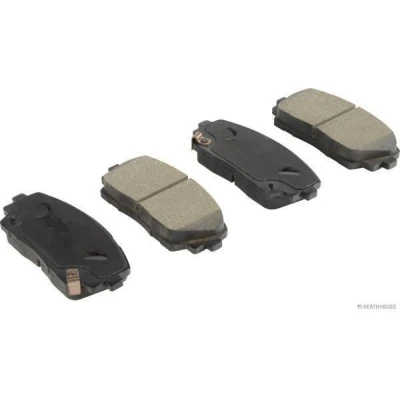 Afbeelding van HERTH+BUSS JAKOPARTS J3600341 Remblokkenset Met akoestische slijtagewaarschuwing anti kreukplaat KIA: Picanto II
