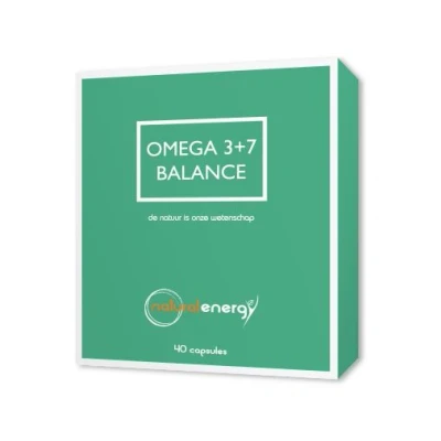 Afbeelding van Natural Energy Gélules Acides gras Omega 3+7 Balance