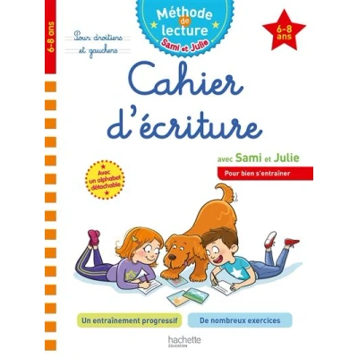 Image de Sami et Julie Cahier d&#039;écriture 6 8 ans