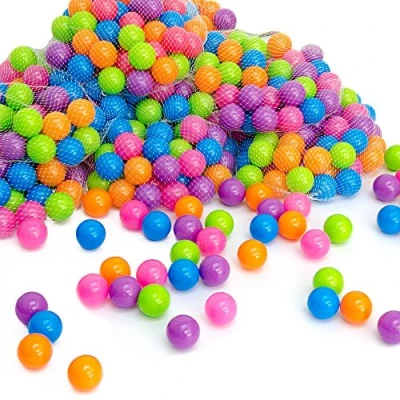 Afbeelding van 400 Kleurrijke Ballen voor Ballenbad 5,5cm Ballenbak Baby Plastic