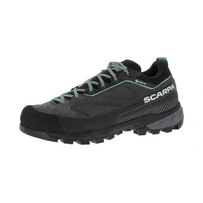 Afbeelding van Scarpa Rapid XT GORE TEX Outdoorschoenen, Dames, Maat: 41, Shark/aqua Leer en textiel