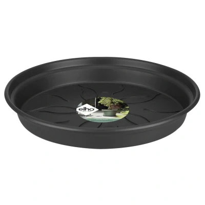 Afbeelding van Elho Green Basics Schotel Plantenschotels 14 cm Zwart