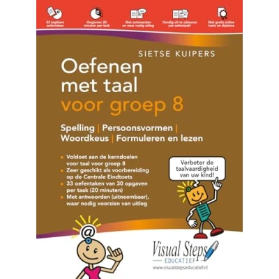 Afbeelding van Oefenen met taal voor groep 8