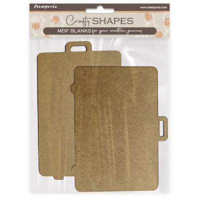 Afbeelding van Stamperia Handgemaakte vormen voor scrapbooking, albums, kaarten en bullet journals, decoratie met papier verf, perfect vrije tijd, handwerk geschenken (reiskunst,
