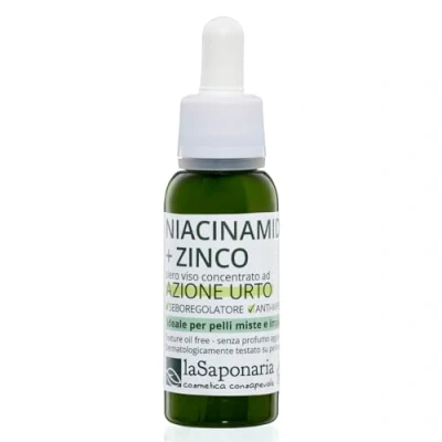 Afbeelding van La Saponaria Niacinamide + Zink serum voor gemengde en onzuivere huid