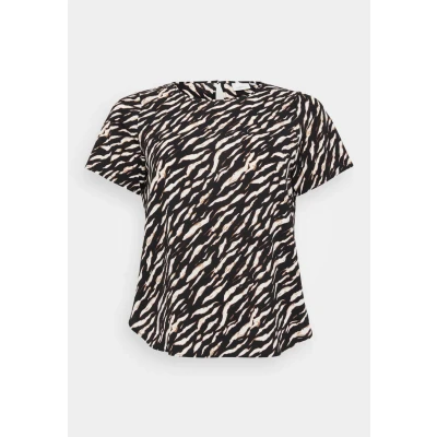 Afbeelding van ONLY CARMAKOMA CARVICA LIFE SS TOP WVN NOOS Dames Blouses