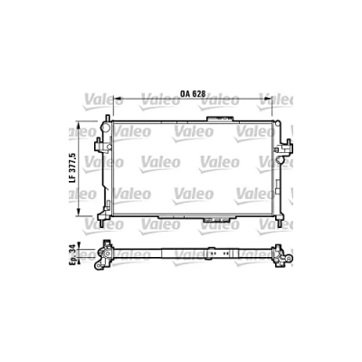 Afbeelding van Valeo Radiateur 732824