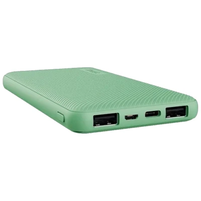 Afbeelding van Trust Primo Ultra Thin Powerbank 10.000 Mah Groen