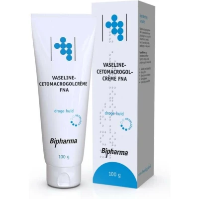 Afbeelding van Bipharma Vaseline Cetomacrogolcrème + Doos 1x100g eFarma