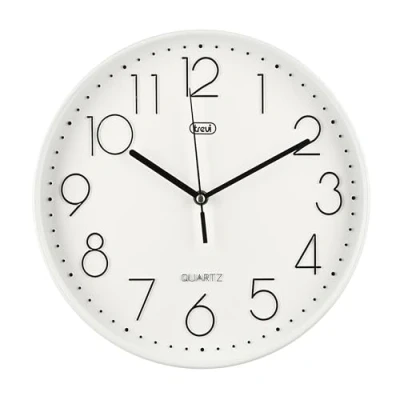 Afbeelding van Trevi OM 3508 S wandklok Bianco 30 cm
