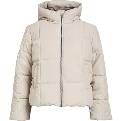 Afbeelding van Object Objzhanna Winterjas, Dames, Maat: XL, Silver gray