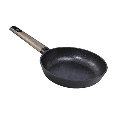Afbeelding van Cecotec Polka Excellence 24 Bucket Force braadpan, diameter cm, gegoten aluminium, anti aanbaklaag, vaatwasmachinebestendig en alle soorten keukens, vormvaste bodem