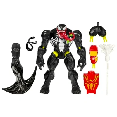 Image de MixMashers Marvel Spider Man, figurine Venom Deluxe à mélanger et combiner avec accessoires