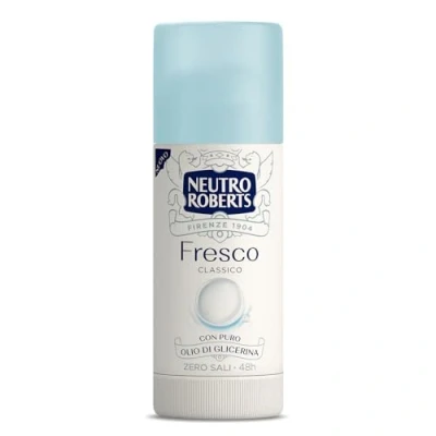 Afbeelding van Neutro Roberts, deodorant Stick vers, geen aluminiumzouten, vlekken, met pure glycerineolie, voor mannen en vrouwen, dermatologisch getest, formaat 40 ml, 48 uur