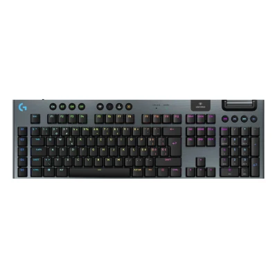 Afbeelding van Logitech G G915 X LIGHTSPEED toetsenbord Gamen USB + RF Wireless Bluetooth QWERTZ Zwitsers Zwart