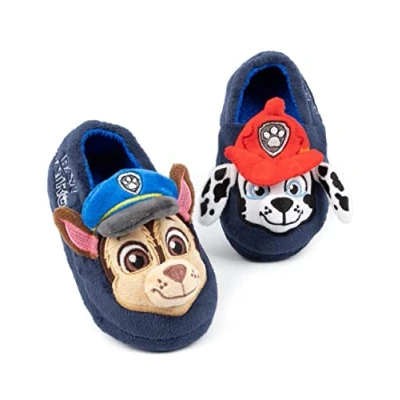 Afbeelding van PAW PATROL Chase Marshall geanimeerde reddingsschoenen met 3D oren voor meisjes en jongens, Blauw