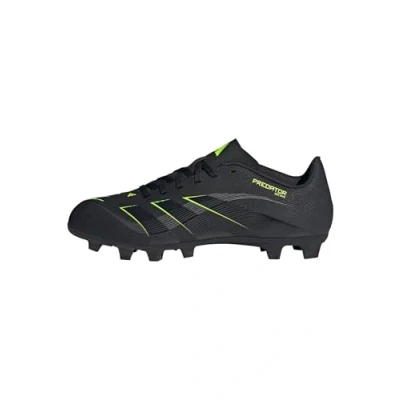 Afbeelding van adidas Predator CLUB Firm Ground/Multi Ground Voetbalschoenen, uniseks, Core Black / Carbon Lucid Lemon, 36 EU