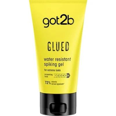 Image de Got2b Schwarzkopf Gel Coiffant Superglue Glued Colle Serre Resistant a L&#039;Eau Fixation Ultime Formule Vegane Cheveux 150ml