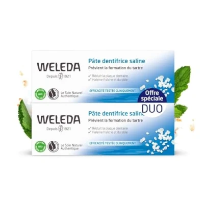 Afbeelding van Weleda Zoute Tandpasta Set van 2 x 75 ml Speciale Aanbieding